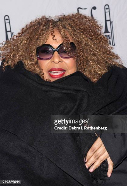 Roberta Flack attends the 16th Annual A Great Night in Harlem Gala at The Apollo Theater on April 20, 2018 in New York City.