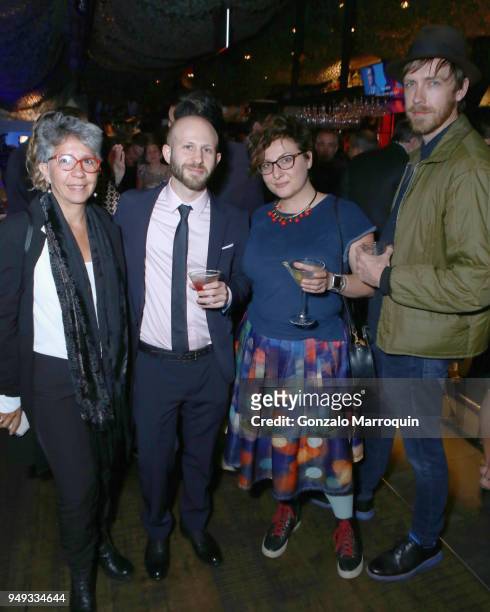 Roger Wasserman and guests attend CORAZON, Tribeca Film Festival Global Film Premiere and Red Carpet Event presented by Montefiore on April 20, 2018...