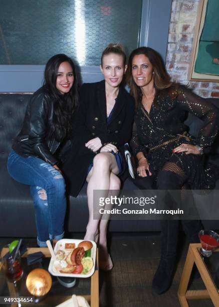 Stephanie Sherk and guests attend CORAZON, Tribeca Film Festival Global Film Premiere and Red Carpet Event presented by Montefiore on April 20, 2018...