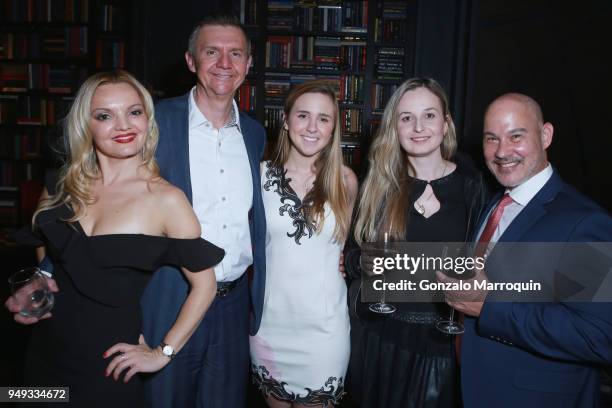Anna Kezerashvili, Dr. Mario Garcia, and guests attend CORAZON, Tribeca Film Festival Global Film Premiere and Red Carpet Event presented by...