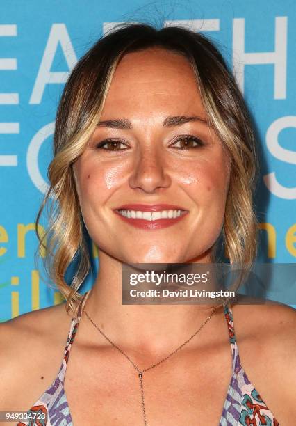 Actress Briana Evigan attends the opening night of KCET & Link TV's EARTH FOCUS Environmental Film Festival screening of "Love & Bananas - An...