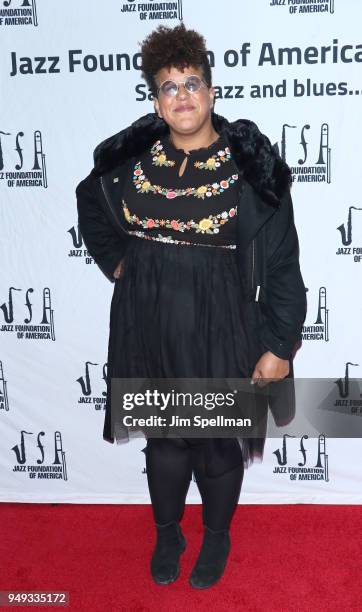 Musician Brittany Howard attends the16th Annual A Great Night In Harlem gala at The Apollo Theater on April 20, 2018 in New York City.