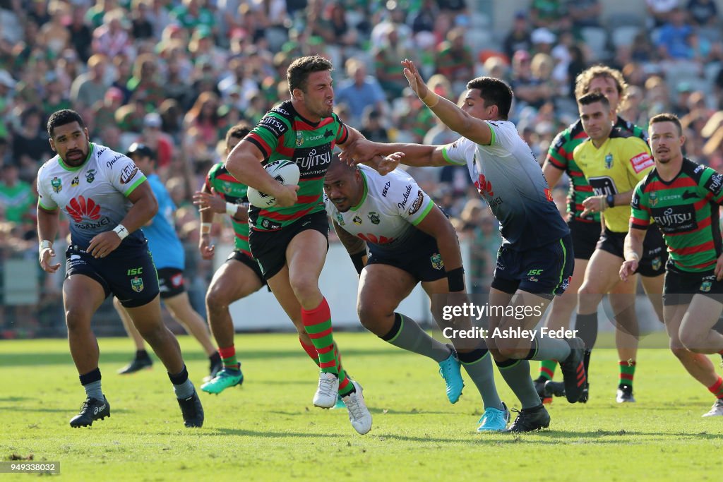 NRL Rd 7 - Rabbitohs v Raiders