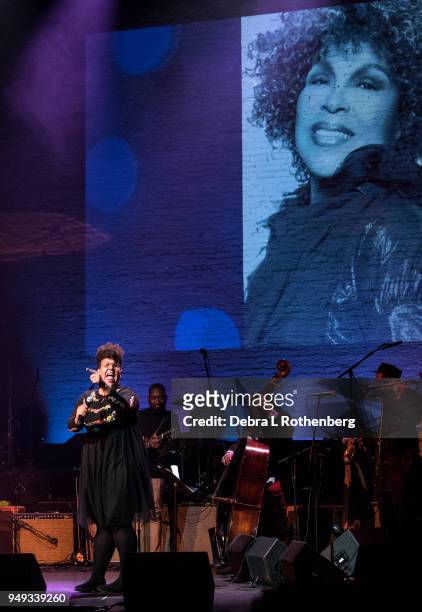 Brittany Howard performs at the 16th Annual A Great Night in Harlem Gala at The Apollo Theater on April 20, 2018 in New York City.