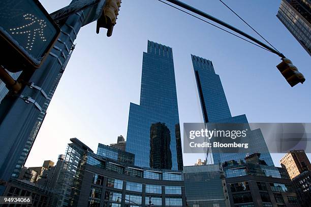 The headquarters of Time Warner Inc. Stands in New York, U.S. On Wednesday, Feb. 4, 2009. Time Warner Inc., the world's largest media company, said...