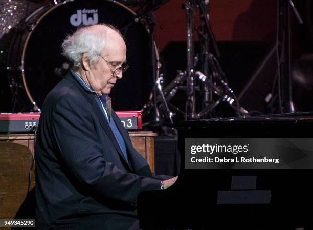 Chevy Chase performs at the 16th Annual A Great Night in Harlem Gala at The Apollo Theater on April 20, 2018 in New York City.