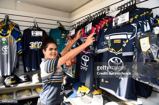 north queensland cowboys signed jersey