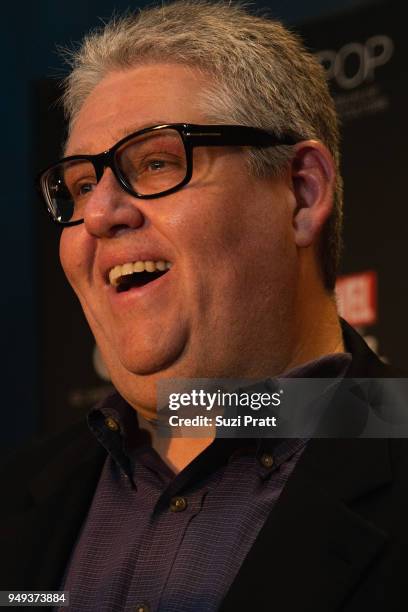 Executive Producer David Mandel appears at Museum of Pop Culture on April 20, 2018 in Seattle, Washington.