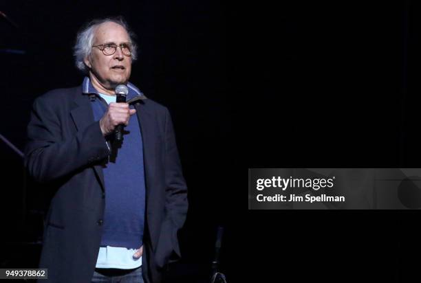 Actor Chevy Chase attends the 16th Annual A Great Night In Harlem Gala at The Apollo Theater on April 20, 2018 in New York City.