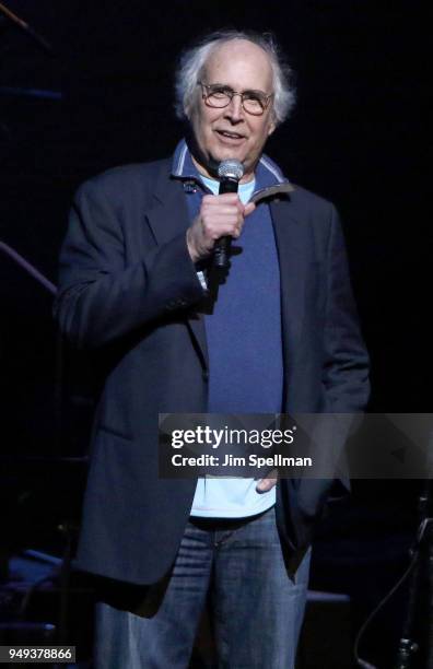 Actor Chevy Chase attends the 16th Annual A Great Night In Harlem Gala at The Apollo Theater on April 20, 2018 in New York City.