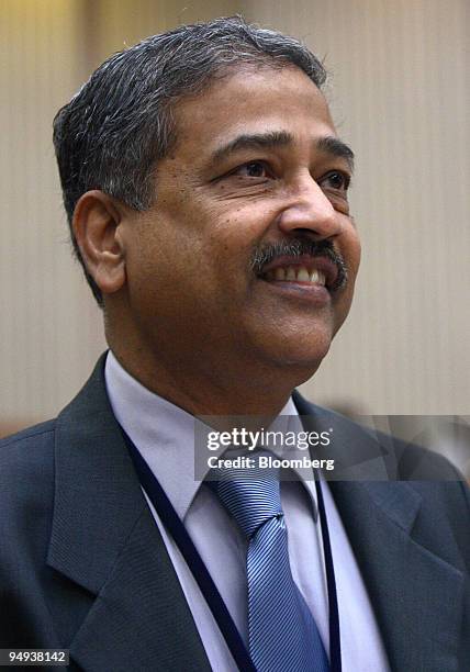 Raghavendran, president of Reliance Industries Ltd.'s refinery business, attends the Petrotech-2009 8th International Oil & Gas Conference and...