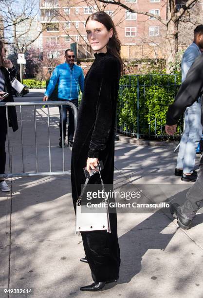 Actress Dree Hemingway arrives to 'In A Relationship' screening during the 2018 Tribeca Film Festival at SVA Theater on April 20, 2018 in New York...