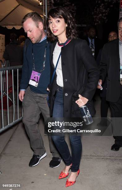 Actress Kate Micucci arriving to the screening of '7 Stages to Achieve Eternal Bliss By Passing Through The Gateway Chosen By the Holy Storsh' during...