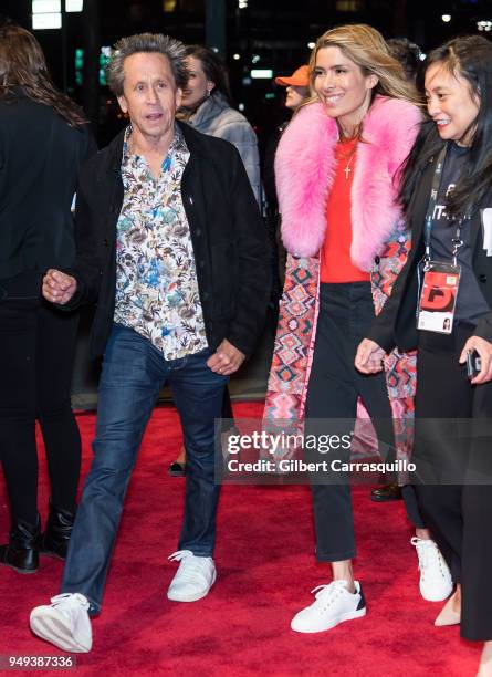 Executive Producer Brian Grazer and Veronica Smiley arriving to the National Geographic premiere screening of 'Genius: Picasso' during the 2018...