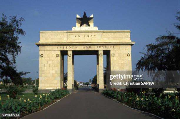 Arc de L'indépendance à Accra au Ghana.