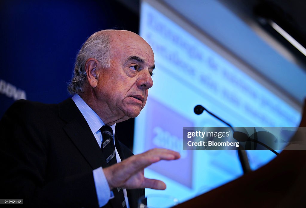 Francisco Gonzalez, chairman of Banco Bilbao Vizcaya Argenta