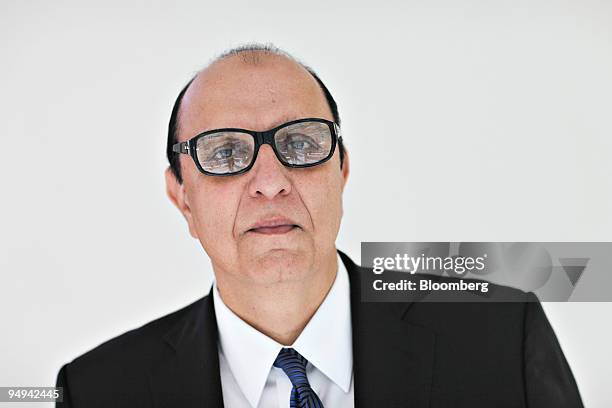 Javed Saifullah Khan, chairman of the Saif Group, poses for a portrait in New York, U.S., on Wednesday, April 22, 2009. The group's businesses...