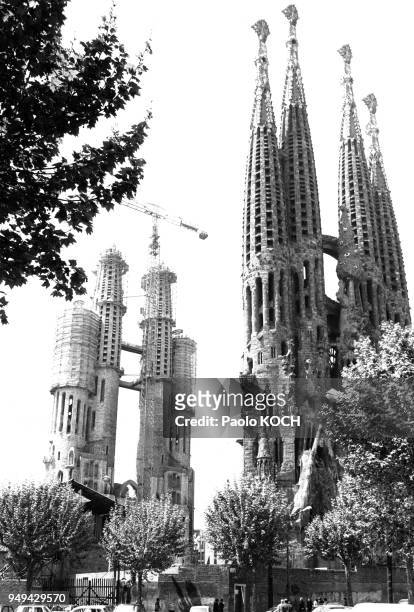 Basilique de la Sagrada Familia à Barcelone, Espagne.