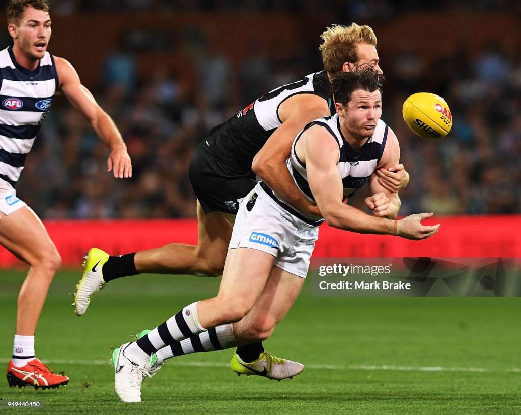 AFL Rd 5 - Port Adelaide v Geelong