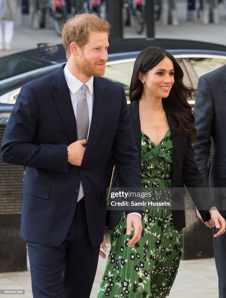 Prince Harry And Ms. Meghan Markle Attend Invictus Games Reception