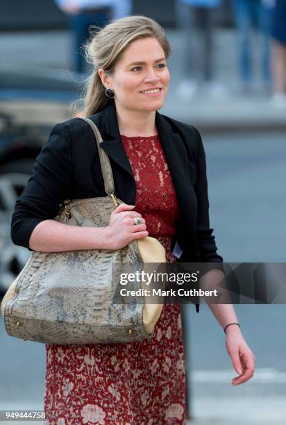 Amy Pickerill attends the Invictus Games Reception at Australia House on April 21, 2018 in London, England.