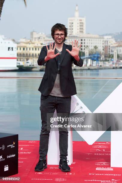 Director Dani de la Orden attends 'El Mejor Verano de mi Vida' photocall at the 21th Malaga Film Festival on April 21, 2018 in Malaga, Spain.