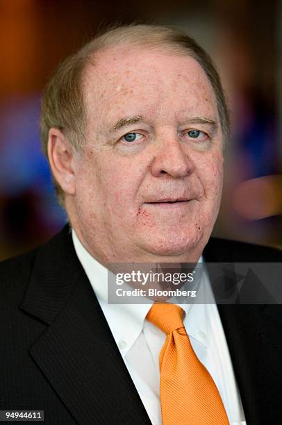 Richard Codey, president of the New Jersey Senate, stands for a photo in New York, U.S., on Thursday, Feb. 19, 2009. New Jersey Governor Jon Corzine...