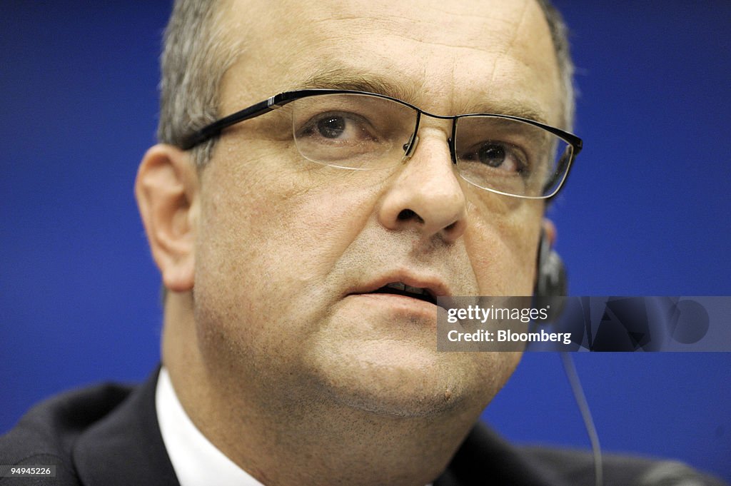 Miroslav Kalousek, the Czech Republic's finance minister, li