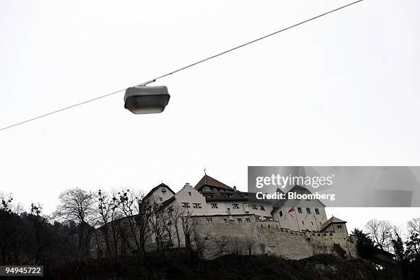 Liechtenstein castle is seen in Vaduz, Liechtenstein, on Thursday, March 12, 2009. Liechtenstein offered to conform with global rules in the fight...