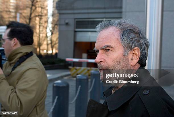 Marc Dreier, founder of Dreier LLP, leaves federal court after making bail and being released from jail in New York, on Feb. 13, 2009. Dreier, the...