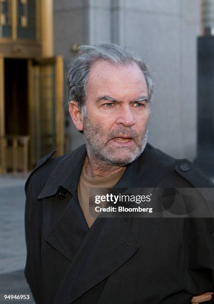 Marc Dreier, founder of Dreier LLP, leaves federal court after making bail and being released from jail in New York, on Feb. 13, 2009. Dreier, the...