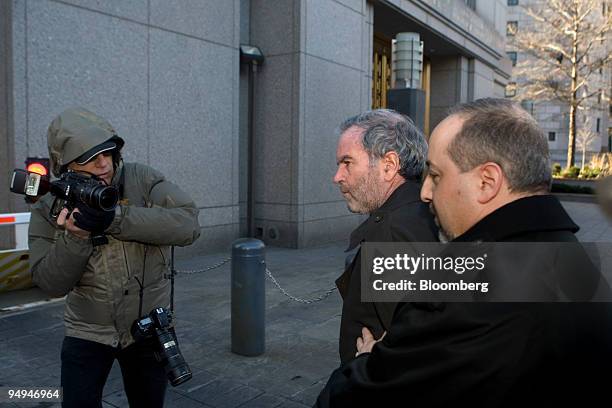 Marc Dreier, founder of Dreier LLP, leaves federal court after making bail and being released from jail in New York, on Feb. 13, 2009. Dreier, the...