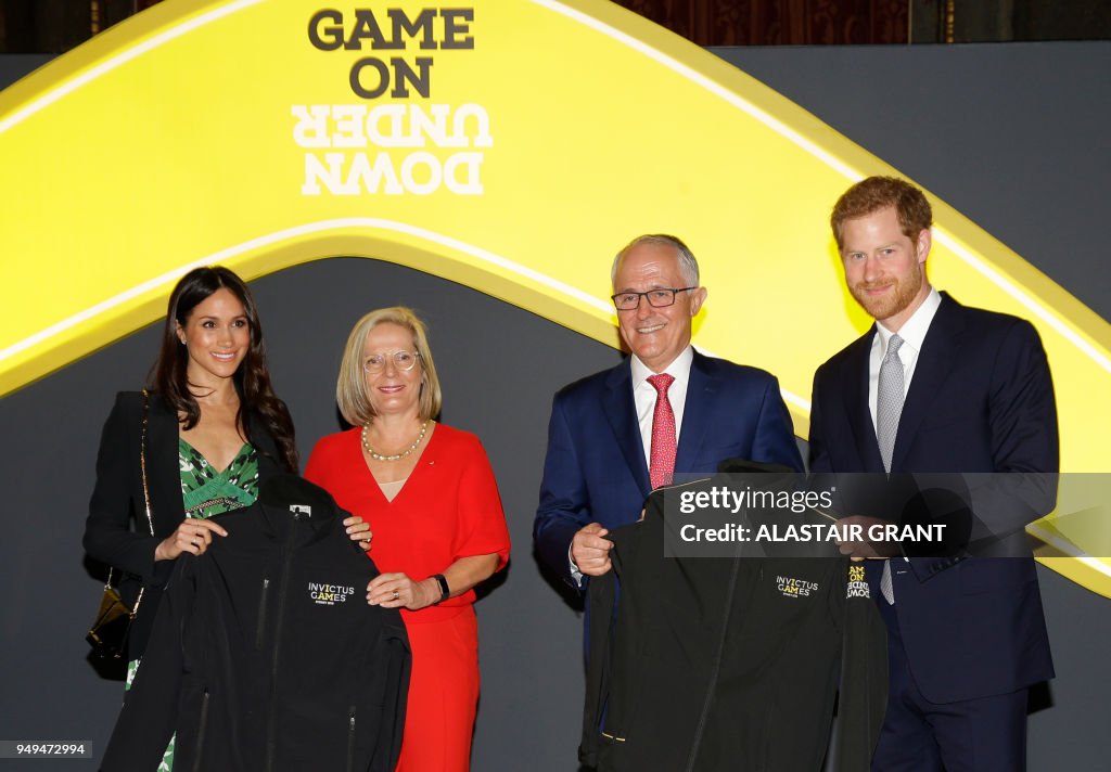 BRITAIN-AUSTRALIA-ROYALS-SPORT-INVICTUS