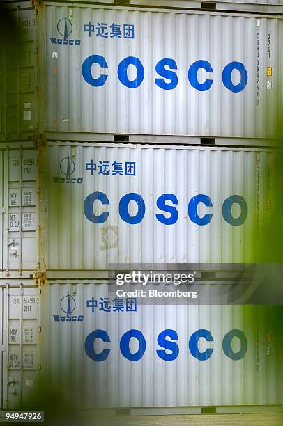 Cosco Container Color 1,101 Cosco Containers Stock Photos, High-Res Pictures, and Images ...