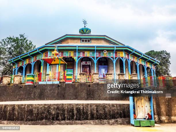 entoto maryam church, ethiopia. - adis abeba stock-fotos und bilder