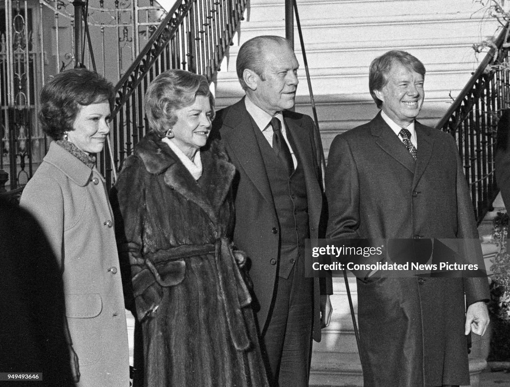 The Fords & Carters At The White House