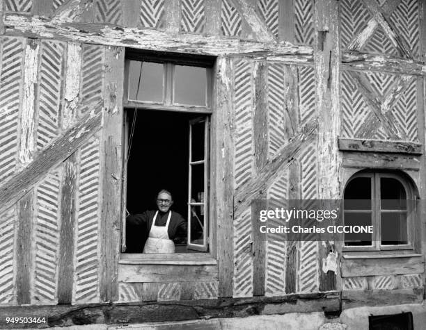 Maison de Fontaines-en-Sologne, dans le Loir-et-Cher, en France.