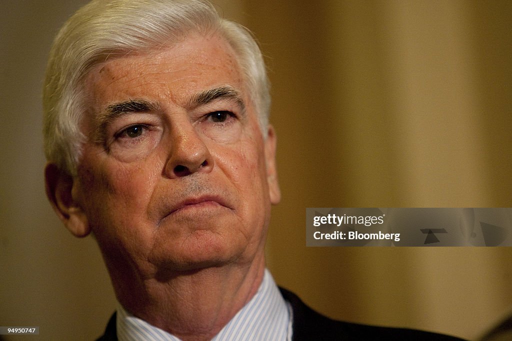 Christopher Dodd Senator Christopher Dodd, a Democrat from Connecticut, waits to speak ...