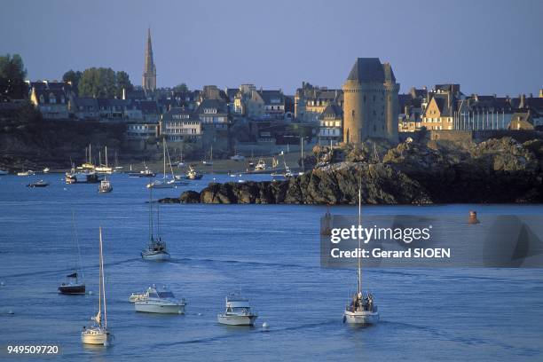 Saint Servan sur Mer annexed to the city of Saint Malo, Solidor tower is a tower of three fortified towers assembled by small curtain walls and is...