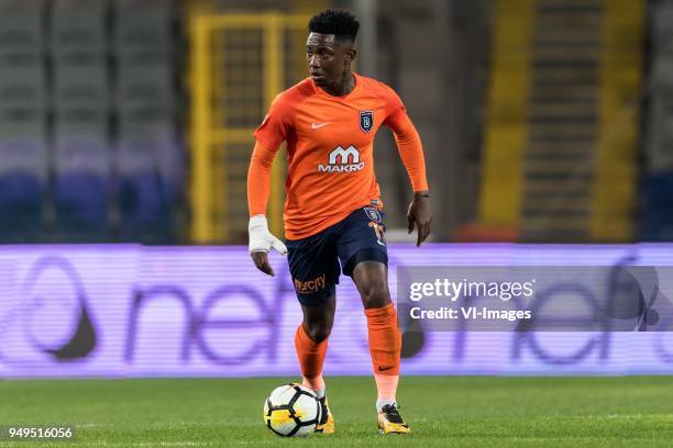 Eljero George Rinaldo Elia of Istanbul Medipol Basaksehir FK during the Turkish Spor Toto Super Lig football match between Medipol Basaksehir FK and...