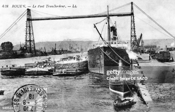 Pont Rouen Le Seine A Rouen Photos and Premium High Res Pictures - Getty Images