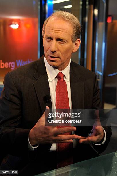 Richard Haass, president of the Council on Foreign Relations, speaks during an interview in Washington, D.C., U.S., on Thursday, May 14, 2009. Haass...
