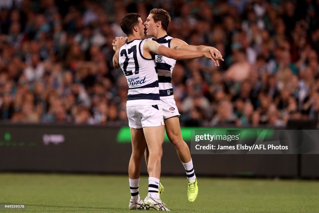 AFL Rd 5 - Port Adelaide v Geelong