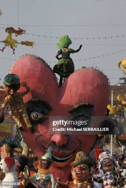 Carnaval de Nice en France.