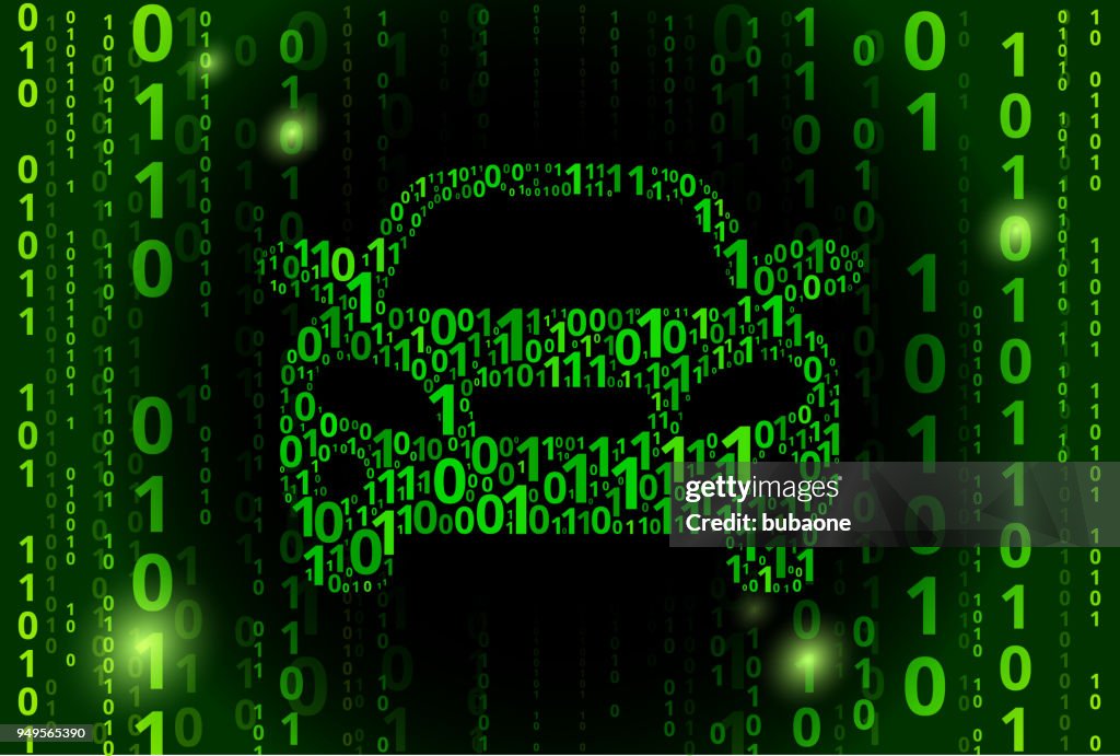 Coding Cars Vector Car Binary Code Vector Pattern Background High-Res Vector Graphic ...
