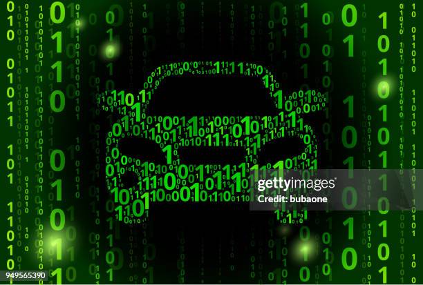 Car Binary Code Vector Pattern Background High-Res Vector Graphic ...