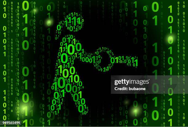 answer key binary code vector pattern background - virtual fair stock illustrations