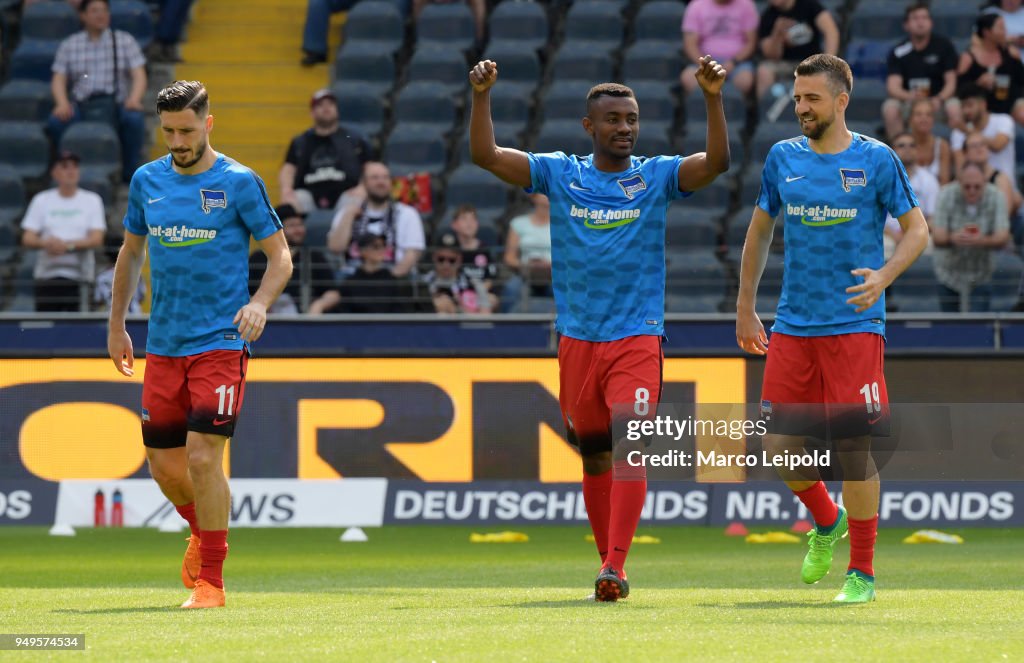 Eintracht Frankfurt v Hertha BSC - 1 Bundesliga