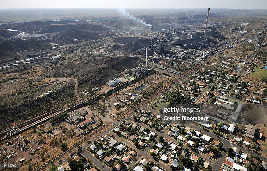 Mount Isa Rise Program An aerial view shows the township of Mount Isa and the mining... News ...