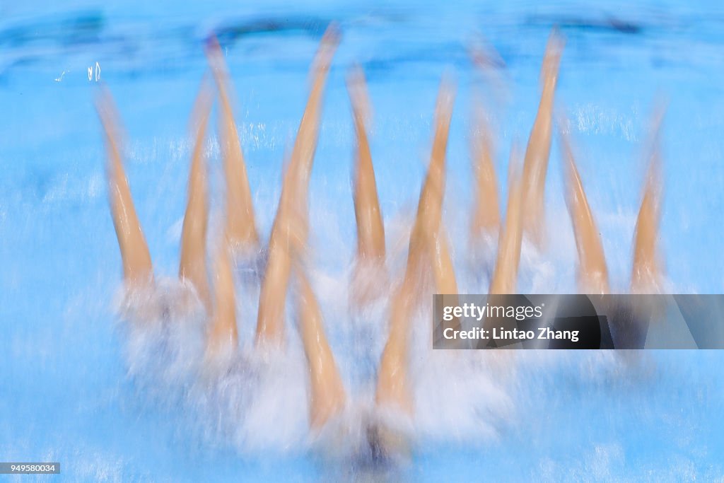 FINA Artistic Swimming World Series 2018 - Day 2